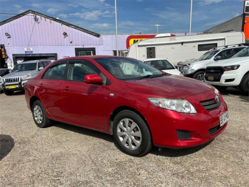 2008 TOYOTA COROLLA 4D SEDAN ASCENT ZRE152R