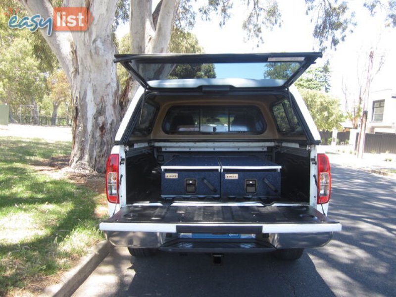 2013 Nissan Navara D40 S5 ST-X Ute Automatic