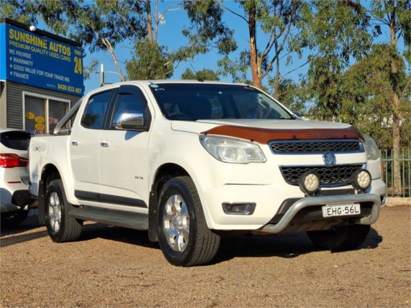 2013 Holden Colorado LTZ