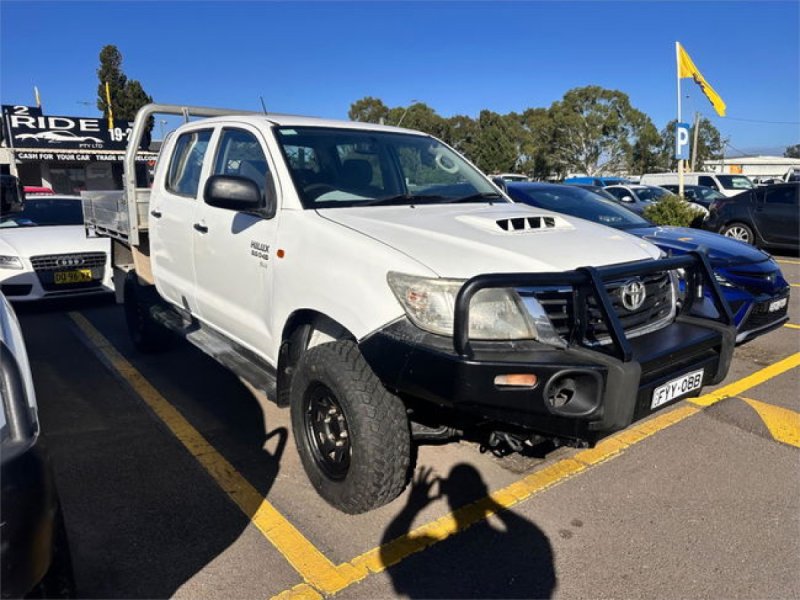 2012 Toyota Hilux SR 4x4 MY12 Double Cab