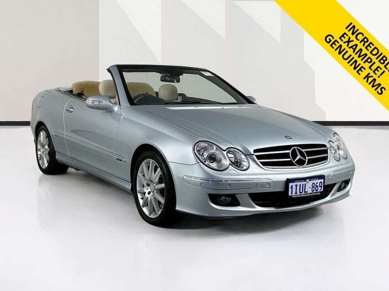 2008 Mercedes-Benz CLK280 C209 07 UPGRADE AVANTGARDE 7 SP AUTOMATIC G-TRONIC