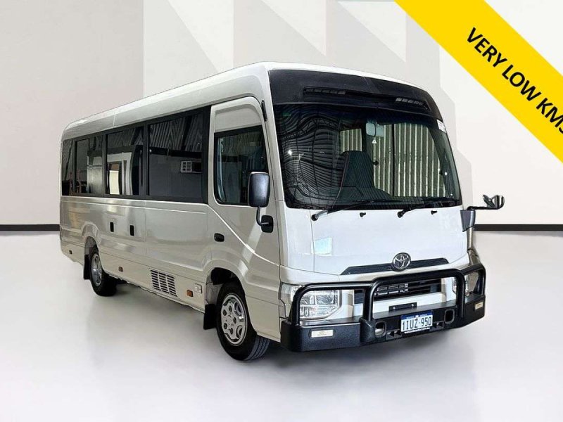 2018 Toyota Coaster XZB70R MY17 STANDARD (LWB) 4 SP AUTOMATIC