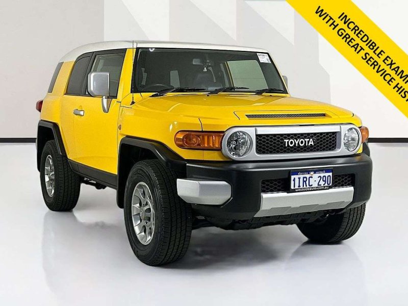 2012 Toyota FJ CRUISER GSJ15R 5 SP AUTOMATIC