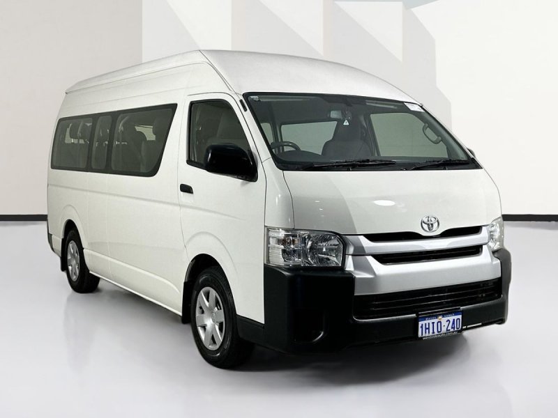 2018 Toyota HIACE KDH223R MY16 COMMUTER (12 SEATS) 4 SP AUTOMATIC