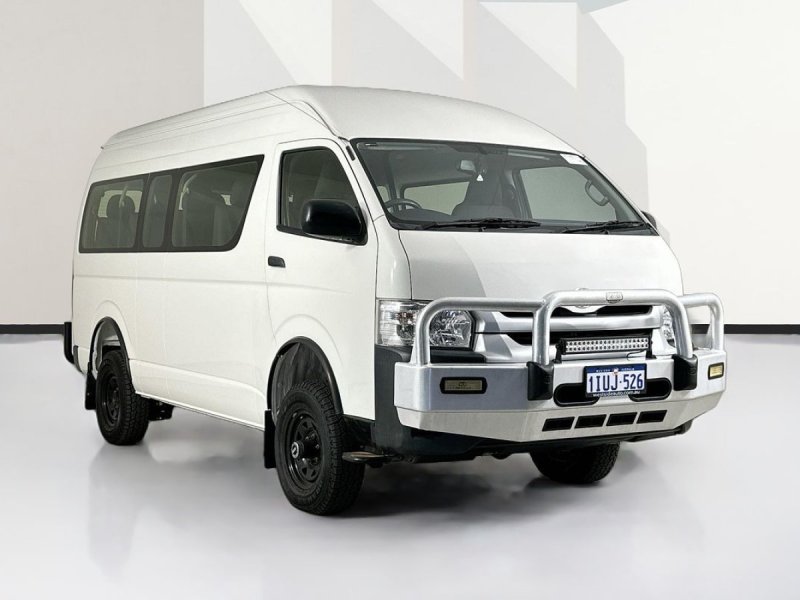2018 Toyota HIACE KDH223R MY16 COMMUTER 4 SP AUTOMATIC