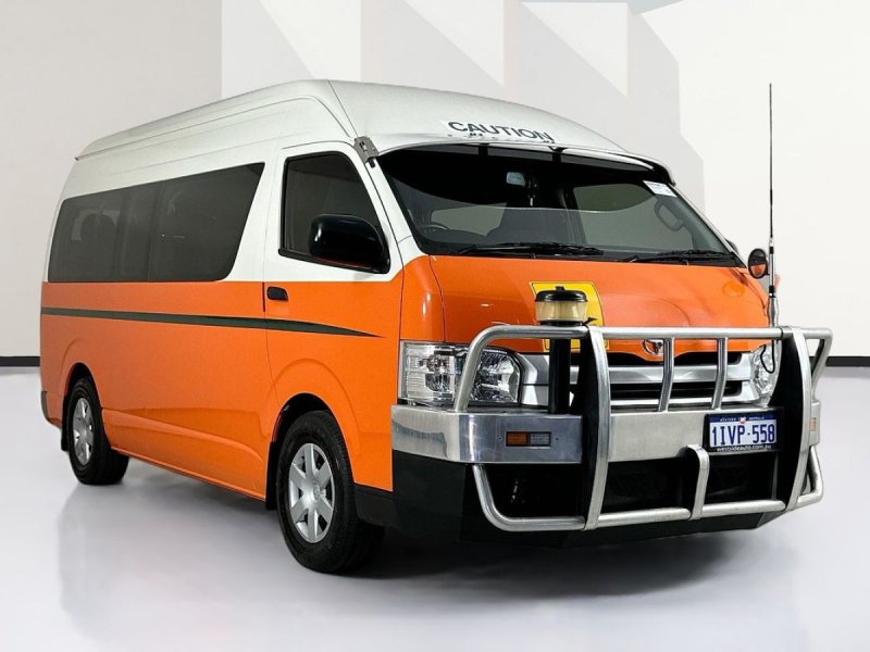 2018 Toyota HIACE KDH223R MY16 COMMUTER (12 SEATS) 4 SP AUTOMATIC