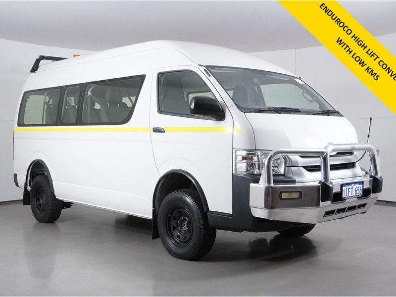 2018 Toyota HIACE KDH223R MY16 COMMUTER (12 SEATS) 4 SP AUTOMATIC