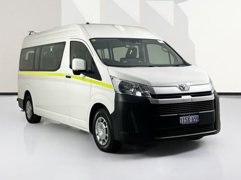 2021 Toyota Hiace GDH322R SLWB COMMUTER (12 SEATS) 6 SP AUTO SEQUENTIAL