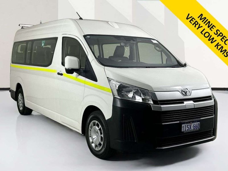 2021 Toyota Hiace GDH322R SLWB COMMUTER (12 SEATS) 6 SP AUTO SEQUENTIAL