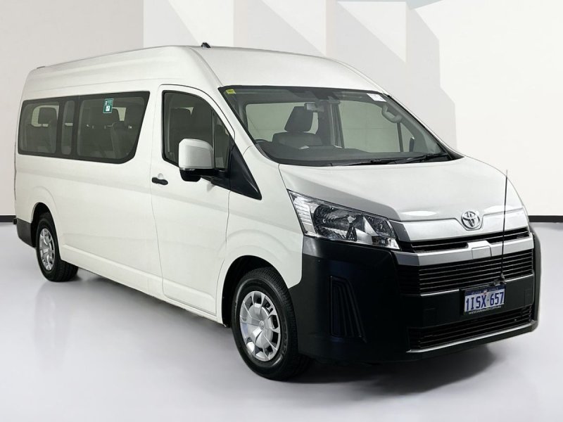 2021 Toyota HIACE GDH322R SLWB COMMUTER (12 SEATS) 6 SP AUTO SEQUENTIAL