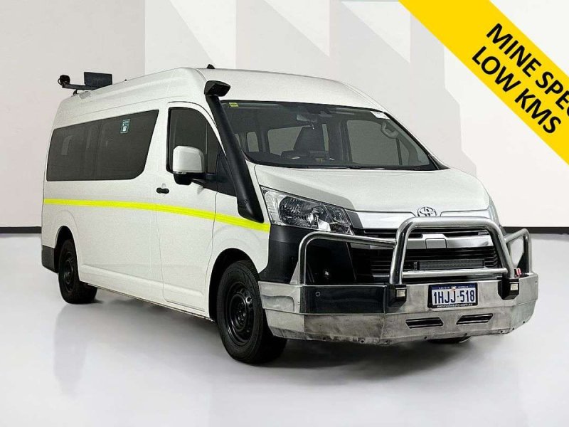 2021 Toyota HIACE GDH322R SLWB COMMUTER (12 SEATS) 6 SP AUTO SEQUENTIAL