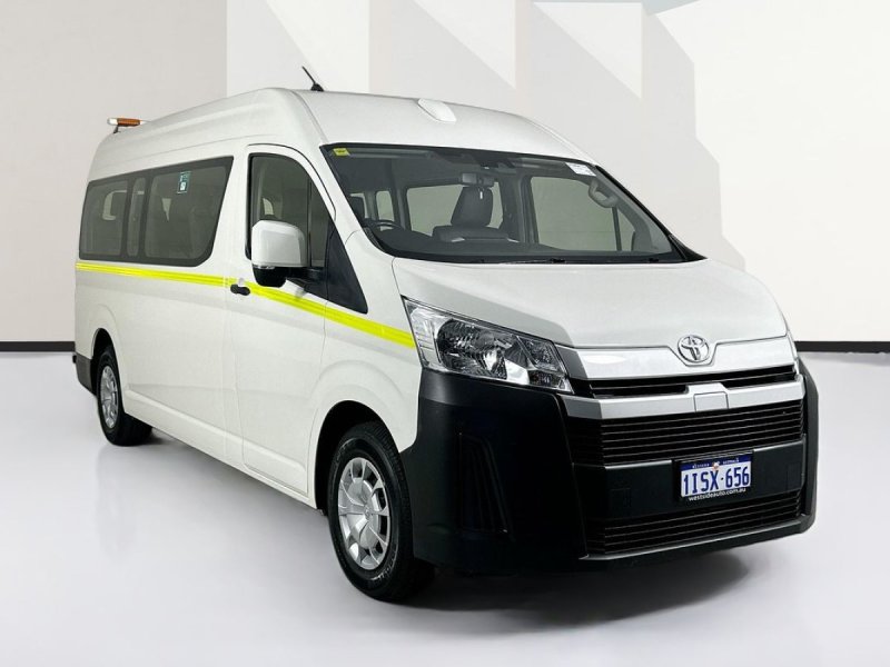2022 Toyota HIACE GDH322R SLWB COMMUTER (12 SEATS) 6 SP AUTO SEQUENTIAL