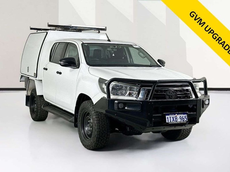 2018 Toyota HILUX GUN126R MY19 SR (4x4) 6 SP AUTOMATIC