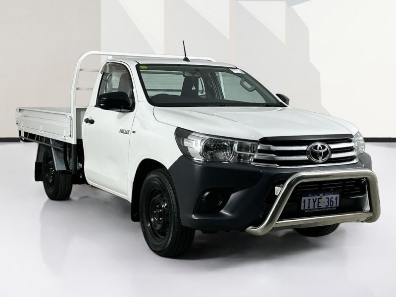 2018 Toyota HILUX TGN121R MY19 WORKMATE 6 SP AUTOMATIC