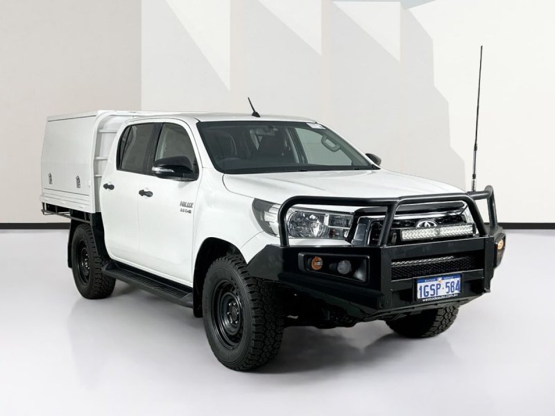 2019 Toyota HILUX GUN126R MY19 SR (4x4) 6 SP AUTOMATIC