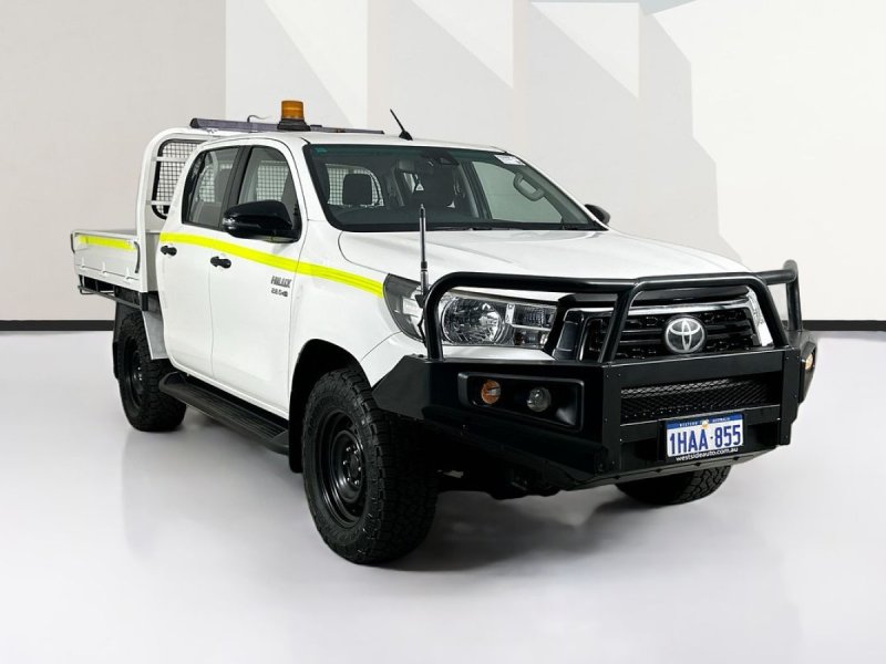 2020 Toyota HILUX GUN126R MY19 UPGRADE SR (4x4) 6 SP AUTOMATIC