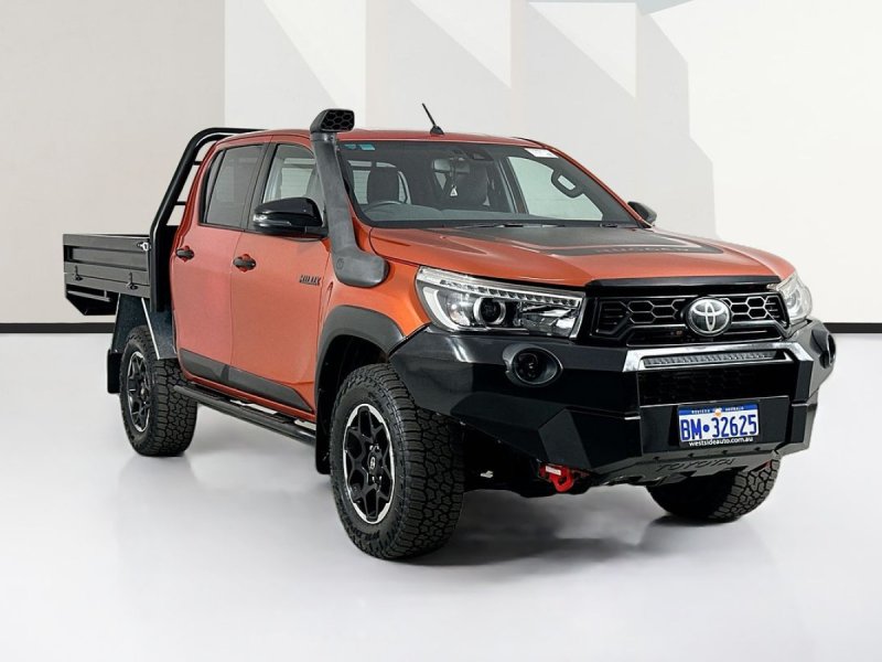 2020 Toyota HILUX GUN126R MY19 UPGRADE RUGGED X (4x4) 6 SP AUTOMATIC