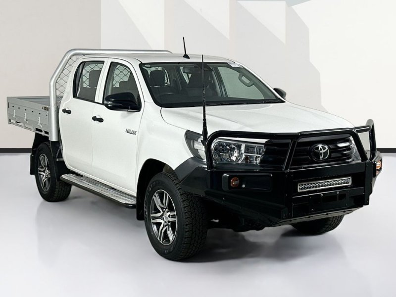 2020 Toyota HILUX GUN125R MY19 UPGRADE WORKMATE (4x4) 6 SP AUTOMATIC
