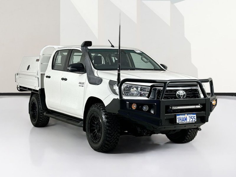 2020 Toyota HILUX GUN126R MY19 UPGRADE SR (4x4) 6 SP AUTOMATIC