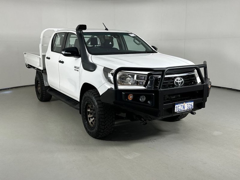 2020 Toyota HILUX GUN126R MY19 UPGRADE SR (4x4) 6 SP AUTOMATIC