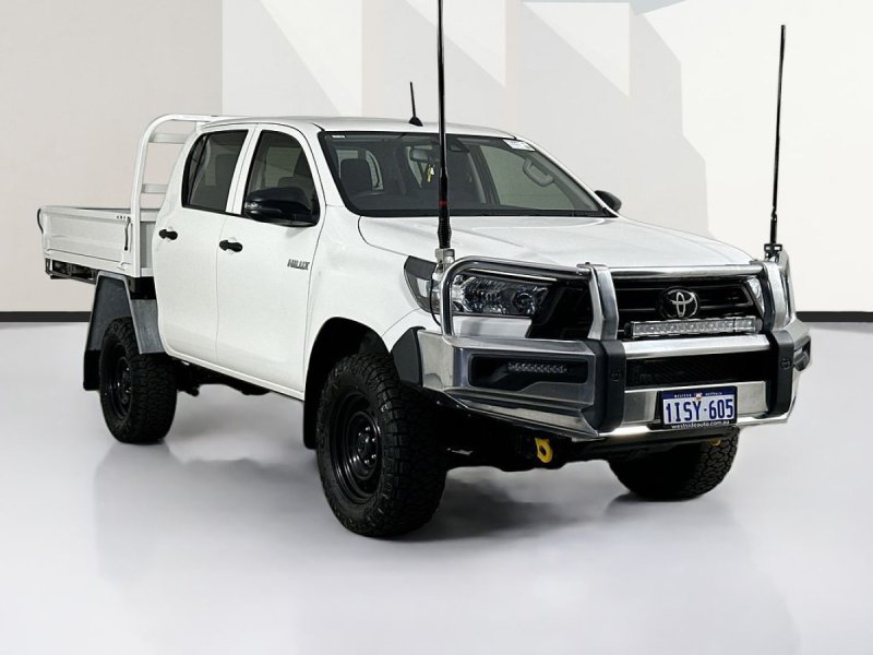 2021 Toyota HILUX GUN125R FACELIFT WORKMATE (4x4) 6 SP AUTOMATIC