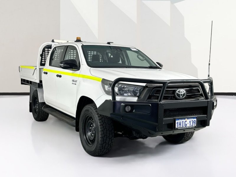 2021 Toyota HILUX GUN126R SR (4x4) 6 SP AUTOMATIC