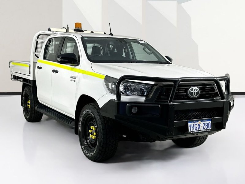 2021 Toyota HILUX GUN126R SR (4x4) 6 SP AUTOMATIC