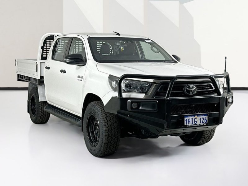 2021 Toyota HILUX GUN126R SR (4x4) 6 SP AUTOMATIC