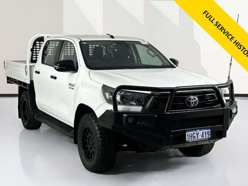 2021 Toyota HILUX GUN126R SR (4x4) 6 SP AUTOMATIC