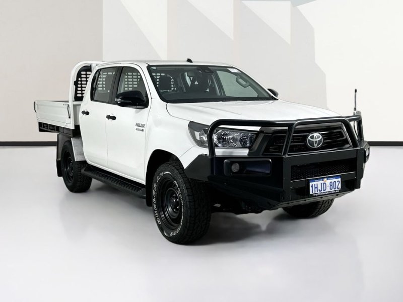 2021 Toyota HILUX GUN126R SR (4x4) 6 SP AUTOMATIC