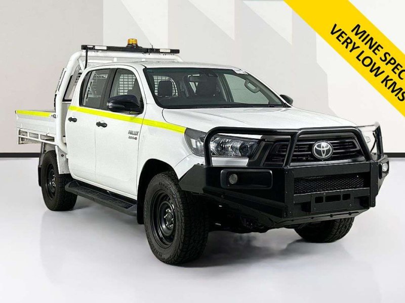 2021 Toyota HILUX GUN126R SR (4x4) 6 SP AUTOMATIC