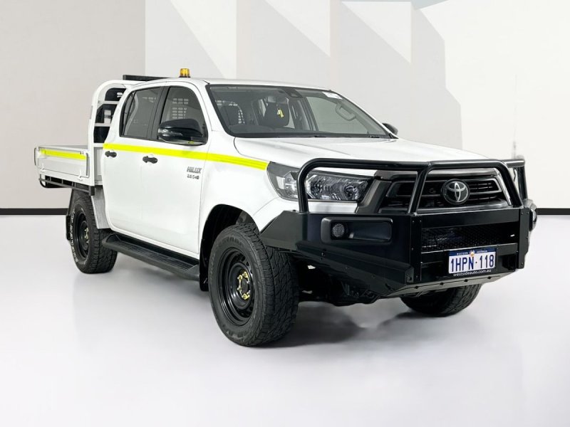 2022 Toyota HILUX GUN126R SR (4x4) 6 SP AUTOMATIC
