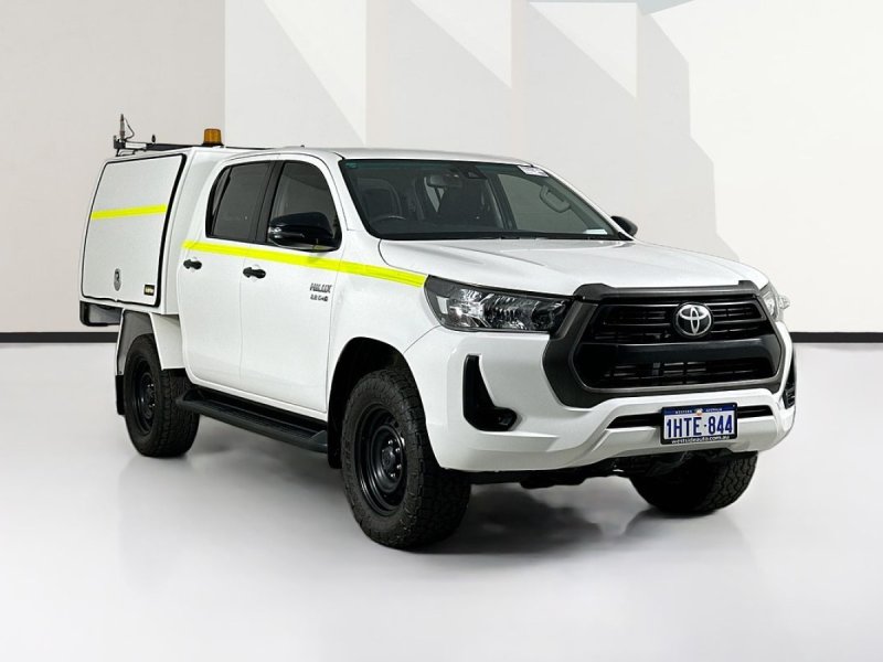 2022 Toyota HILUX GUN126R SR (4x4) 6 SP AUTOMATIC