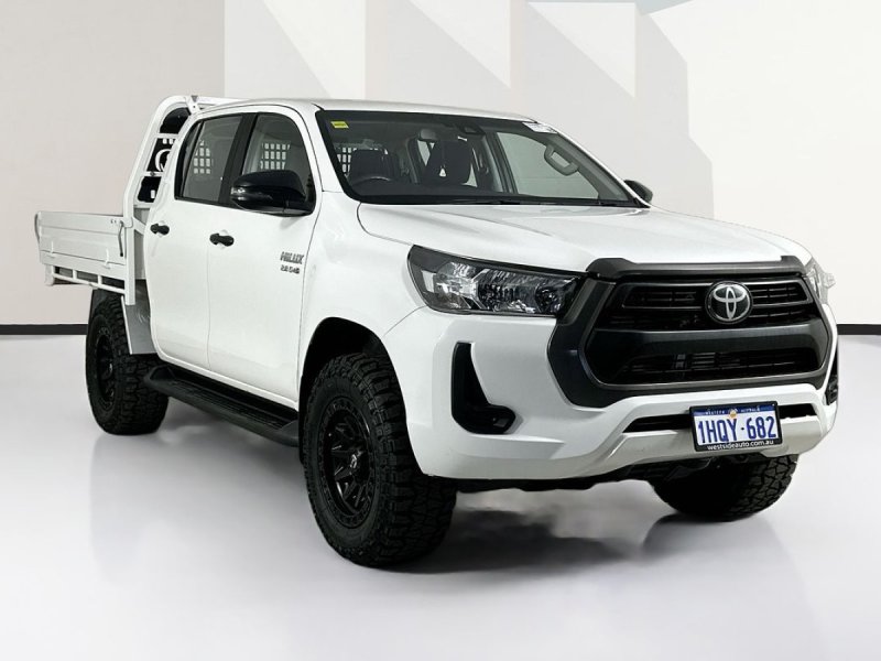 2022 Toyota HILUX GUN126R SR (4x4) 6 SP AUTOMATIC