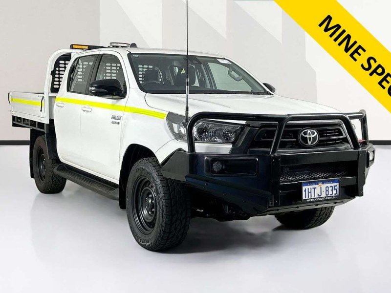 2022 Toyota HILUX GUN126R SR (4x4) 6 SP AUTOMATIC