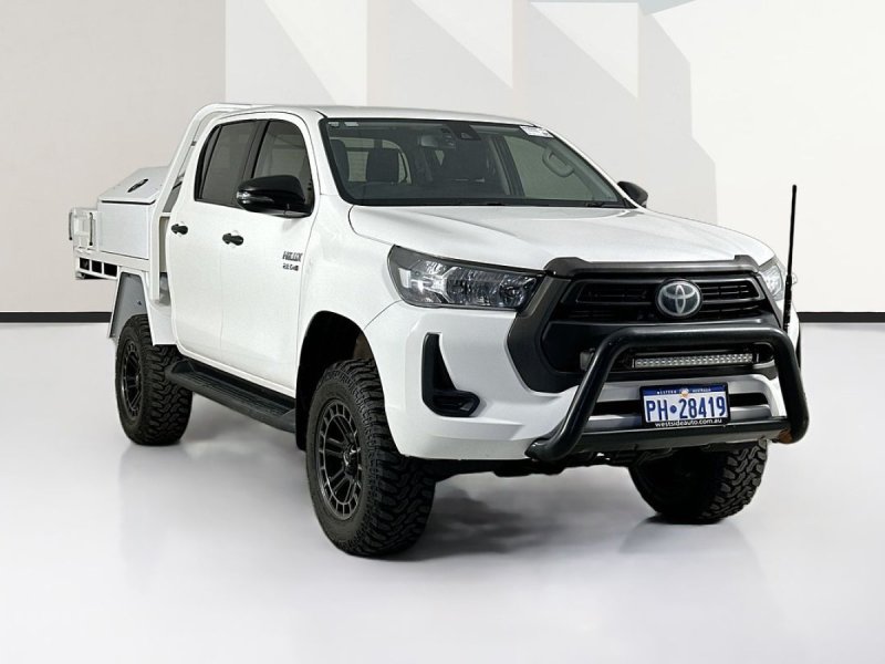 2022 Toyota HILUX GUN126R SR (4x4) 6 SP AUTOMATIC
