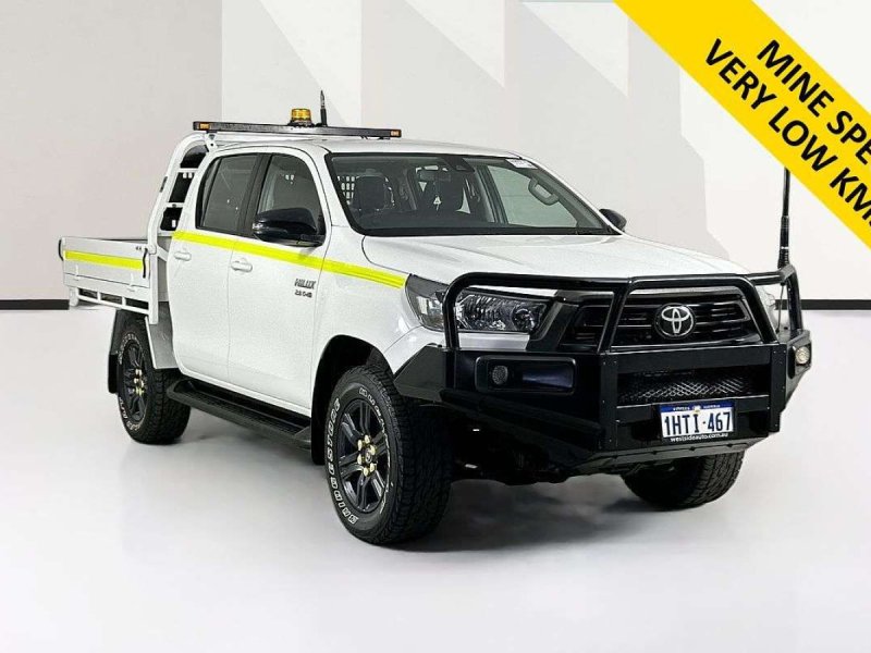 2022 Toyota HILUX GUN126R SR (4x4) 6 SP AUTOMATIC