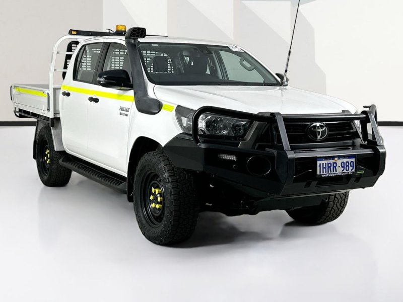 2022 Toyota HILUX GUN126R SR (4x4) 6 SP AUTOMATIC