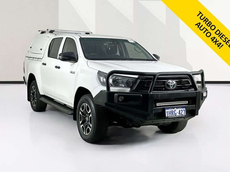 2022 Toyota HILUX GUN125R WORKMATE (4x4) 6 SP AUTOMATIC