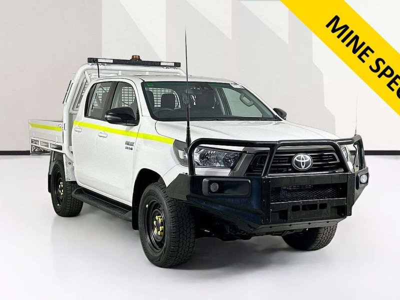 2023 Toyota HILUX GUN126R SR (4x4) 6 SP AUTOMATIC