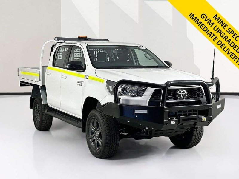 2025 Toyota HILUX GUN126R RC SR (4x4) STEEL WHEELS 6 SP AUTOMATIC