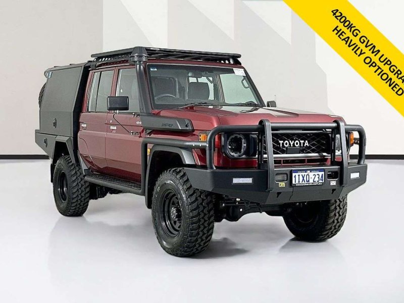 2023 Toyota LANDCRUISER 70 SERIES VDJL79R LC79 GXL 5 SP MANUAL