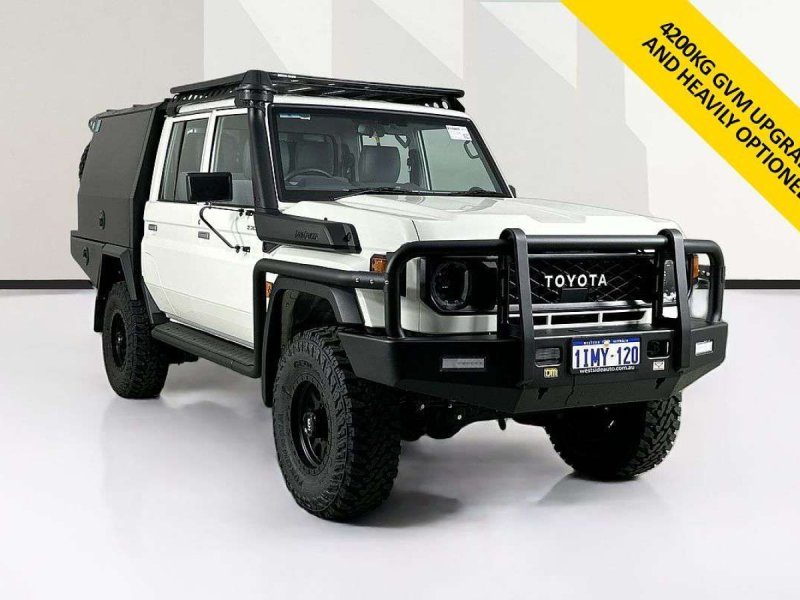 2024 Toyota LANDCRUISER 70 SERIES VDJL79R LC79 GXL + DIFF LOCKS 5 SP MANUAL