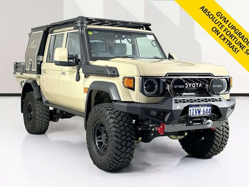 2024 Toyota LANDCRUISER 70 SERIES VDJL79R LC79 GXL + DIFF LOCKS 5 SP MANUAL