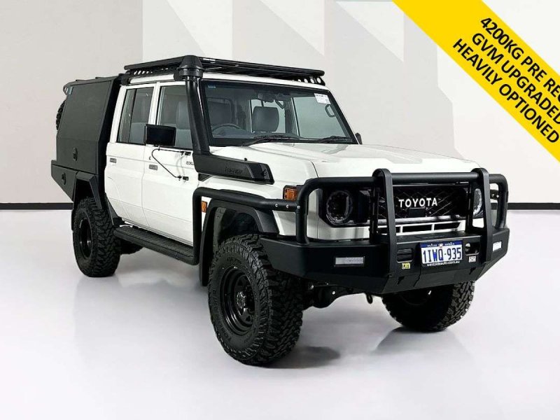 2025 Toyota LANDCRUISER 70 SERIES VDJL79R LC79 GXL + DIFF LOCKS 5 SP MANUAL