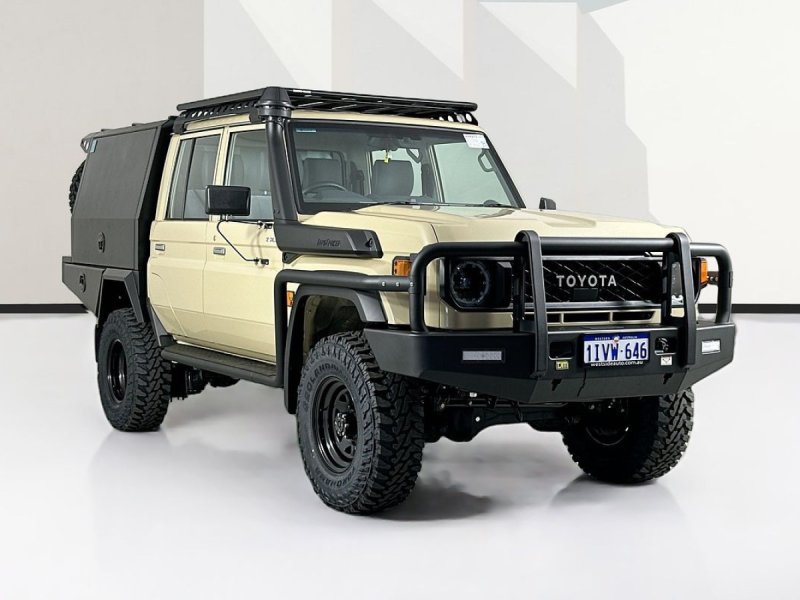 2025 Toyota LANDCRUISER 70 SERIES GDJL79R LC79 GXL + DIFF LOCKS 6 SP AUTOMATIC