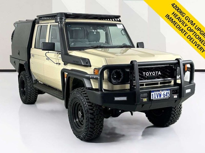 2025 Toyota LANDCRUISER 70 SERIES VDJL79R LC79 GXL + DIFF LOCKS 5 SP MANUAL