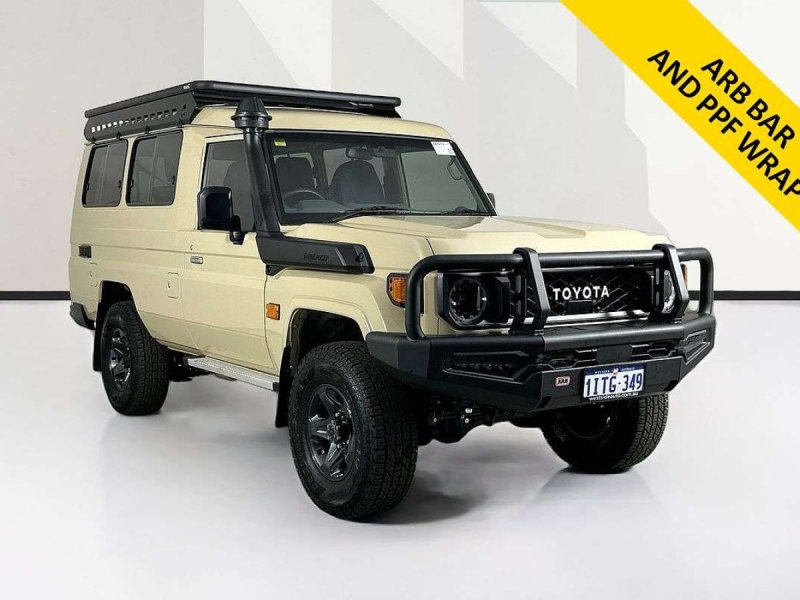 2025 Toyota LANDCRUISER 70 SERIES GDJL78R LC78 GXL + DIFF LOCKS 6 SP AUTOMATIC