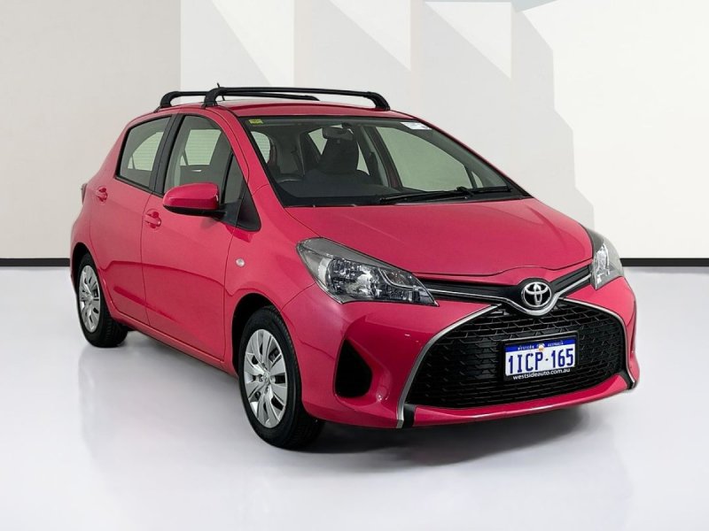 2015 Toyota YARIS NCP130R MY15 ASCENT 4 SP AUTOMATIC