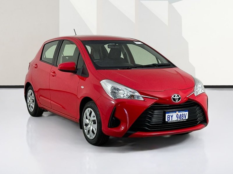 2019 Toyota YARIS NCP130R MY18 ASCENT 4 SP AUTOMATIC